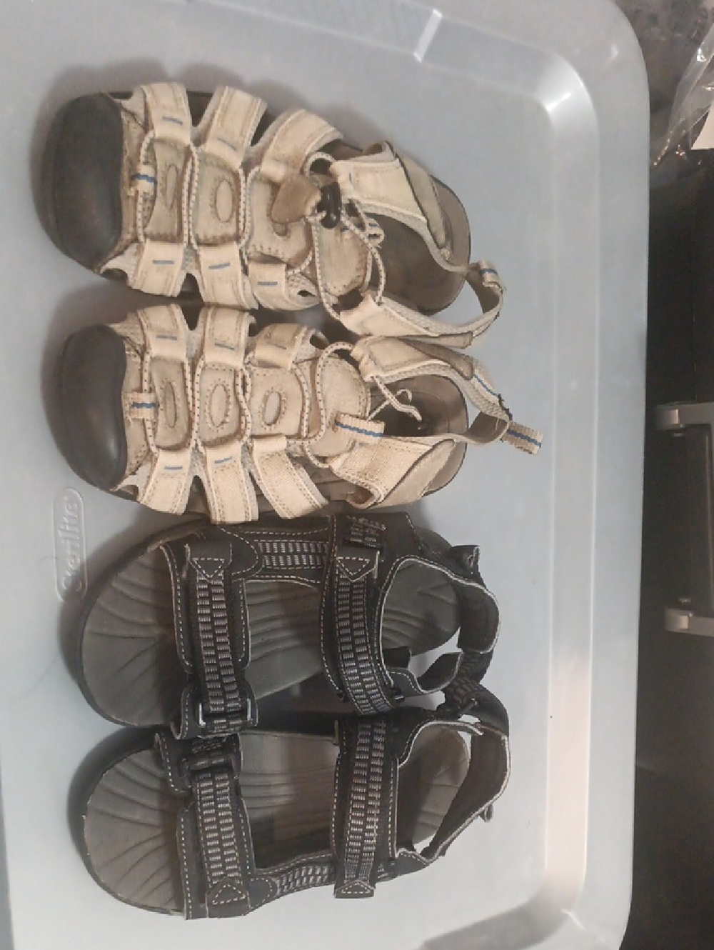 Sonoma Kids Sandals in Beige and Black